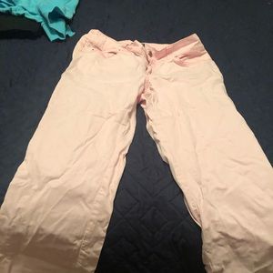 Pink jeans